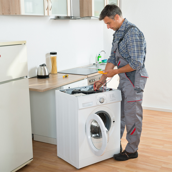 can you walk me through the steps of troubleshooting my washer issue in Bradford